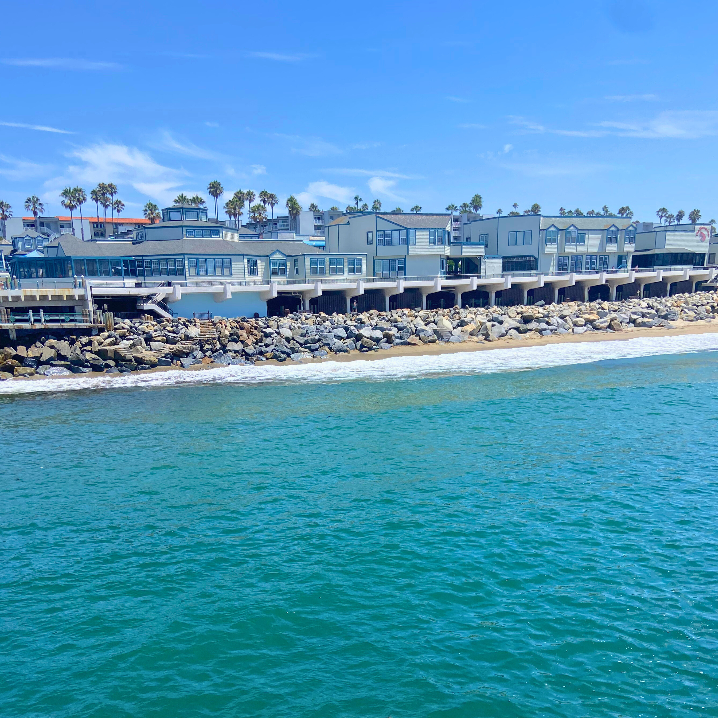 Part of Redondo Beach Pier near Los Angeles - one of the best weekend getaways in the United States