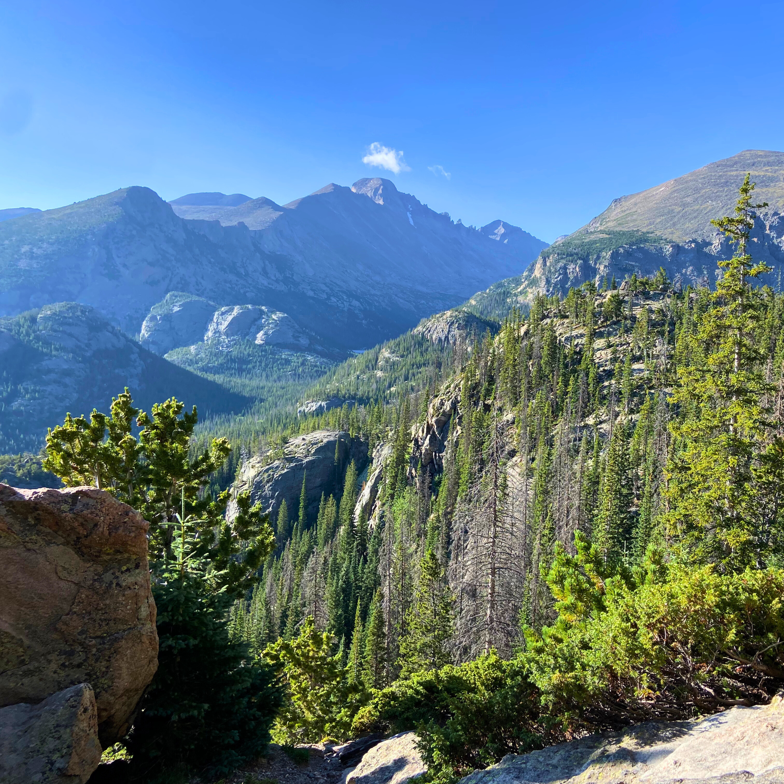 Rocky Mountain National Park in the summer - the best time to visit Rocky Mountain National Park
